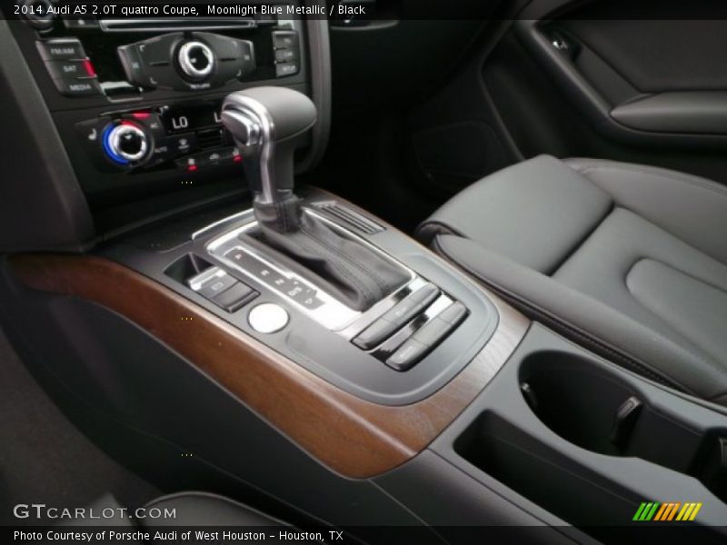 Moonlight Blue Metallic / Black 2014 Audi A5 2.0T quattro Coupe