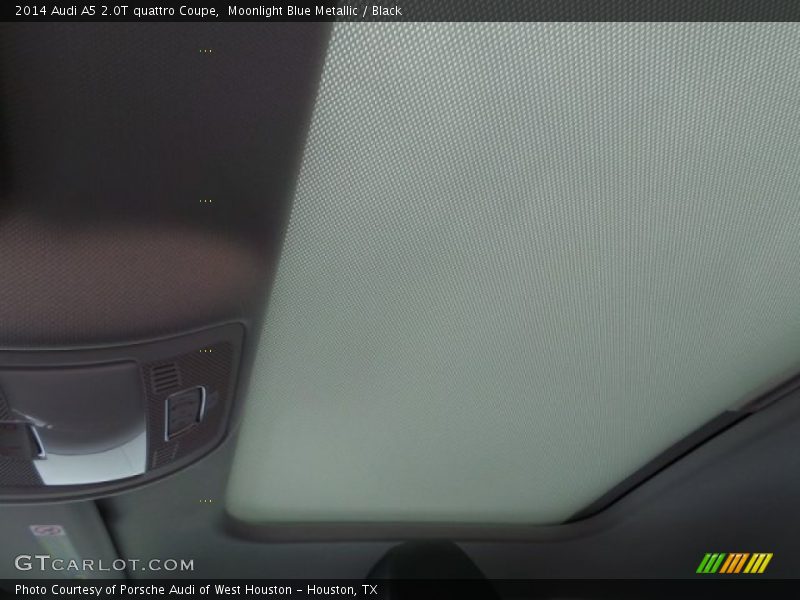Moonlight Blue Metallic / Black 2014 Audi A5 2.0T quattro Coupe