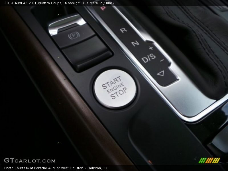 Moonlight Blue Metallic / Black 2014 Audi A5 2.0T quattro Coupe