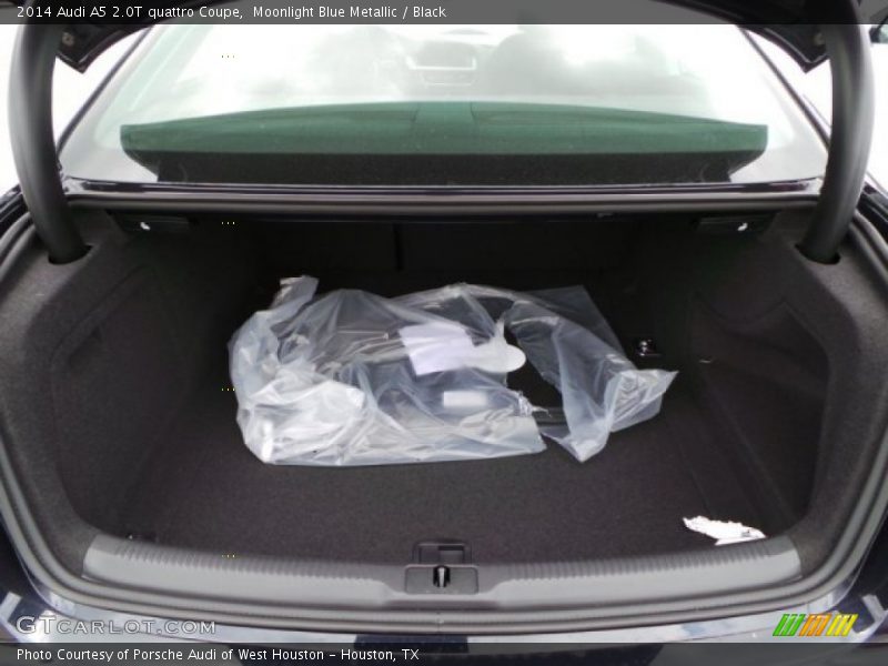 Moonlight Blue Metallic / Black 2014 Audi A5 2.0T quattro Coupe
