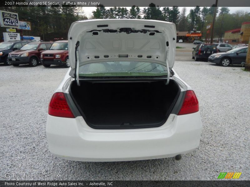Taffeta White / Ivory 2007 Honda Accord SE Sedan