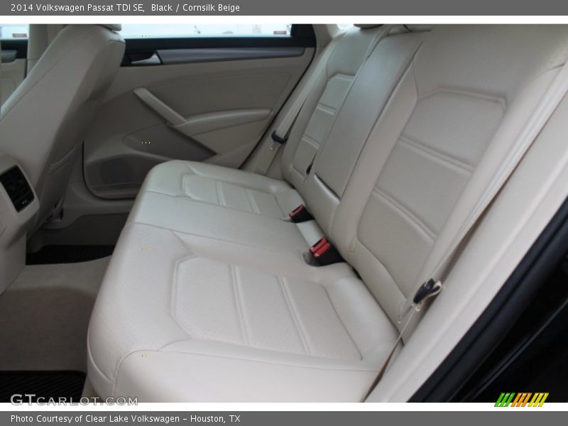 Black / Cornsilk Beige 2014 Volkswagen Passat TDI SE