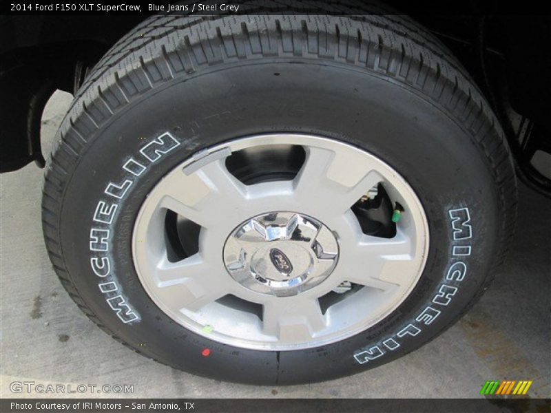 Blue Jeans / Steel Grey 2014 Ford F150 XLT SuperCrew