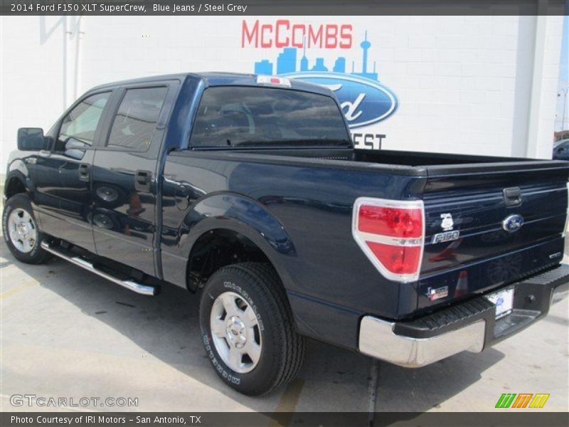 Blue Jeans / Steel Grey 2014 Ford F150 XLT SuperCrew