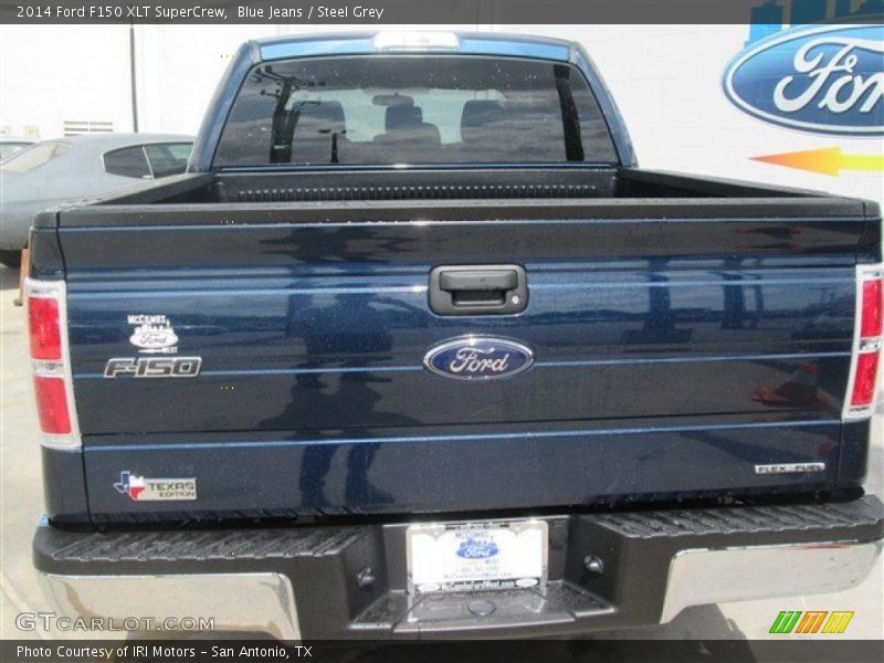 Blue Jeans / Steel Grey 2014 Ford F150 XLT SuperCrew