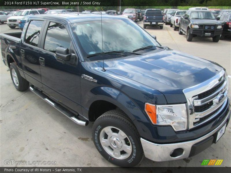 Blue Jeans / Steel Grey 2014 Ford F150 XLT SuperCrew