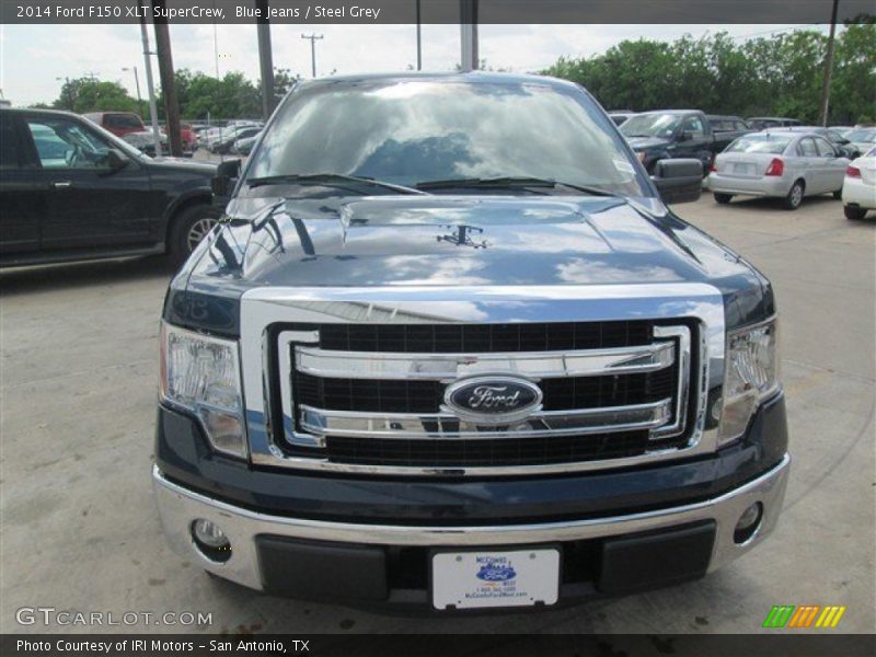 Blue Jeans / Steel Grey 2014 Ford F150 XLT SuperCrew