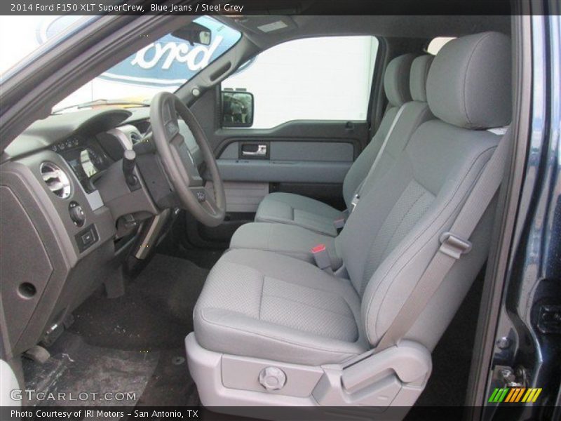 Blue Jeans / Steel Grey 2014 Ford F150 XLT SuperCrew