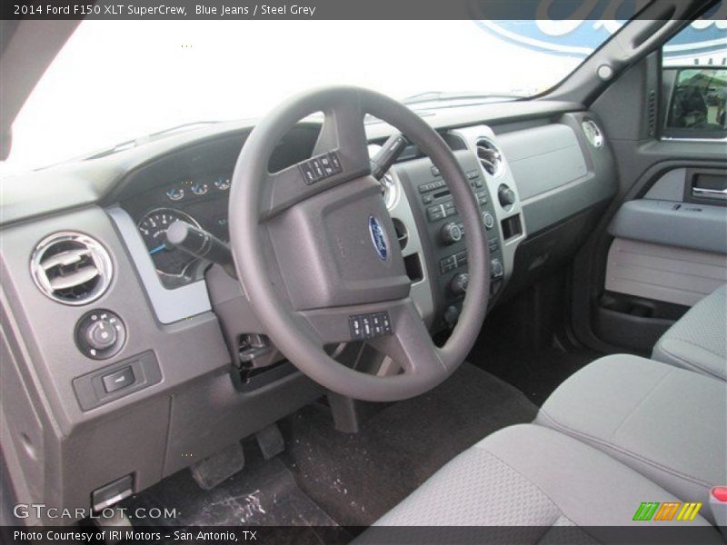 Blue Jeans / Steel Grey 2014 Ford F150 XLT SuperCrew