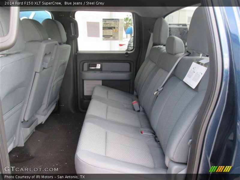 Blue Jeans / Steel Grey 2014 Ford F150 XLT SuperCrew