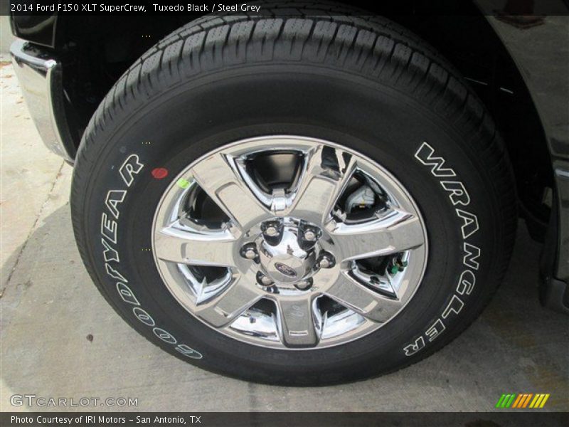 Tuxedo Black / Steel Grey 2014 Ford F150 XLT SuperCrew