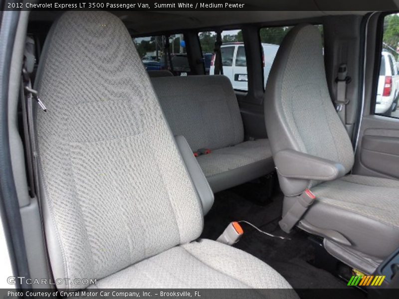 Summit White / Medium Pewter 2012 Chevrolet Express LT 3500 Passenger Van