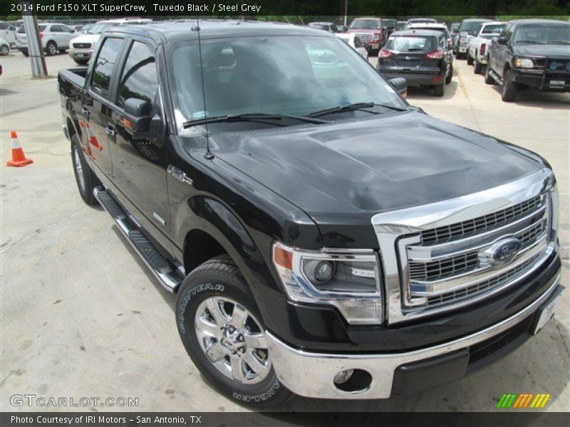 Tuxedo Black / Steel Grey 2014 Ford F150 XLT SuperCrew