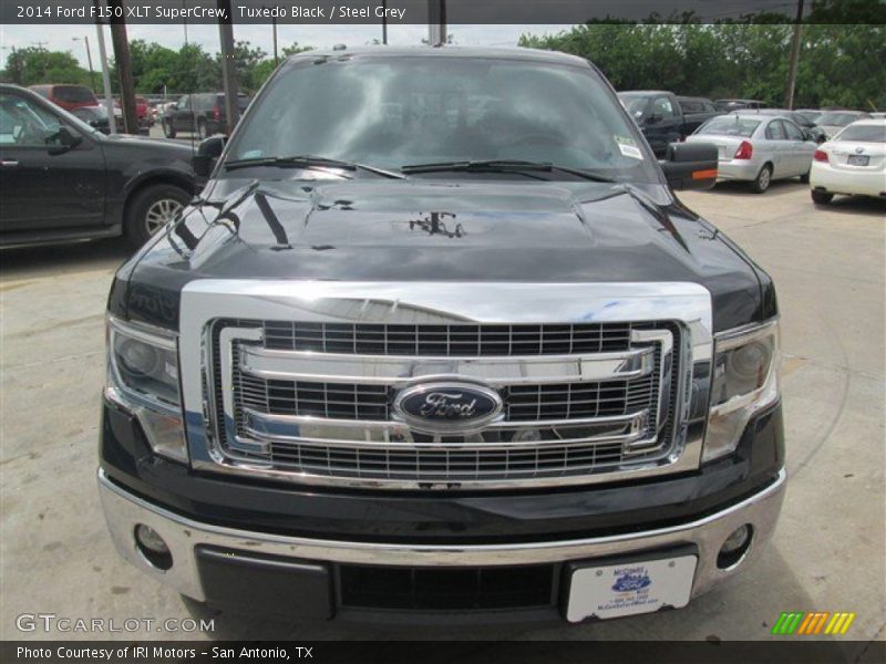 Tuxedo Black / Steel Grey 2014 Ford F150 XLT SuperCrew