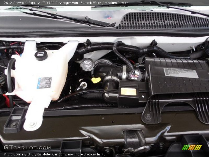 Summit White / Medium Pewter 2012 Chevrolet Express LT 3500 Passenger Van