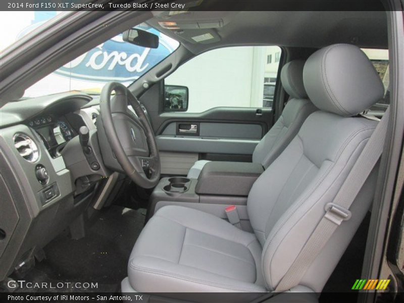 Tuxedo Black / Steel Grey 2014 Ford F150 XLT SuperCrew