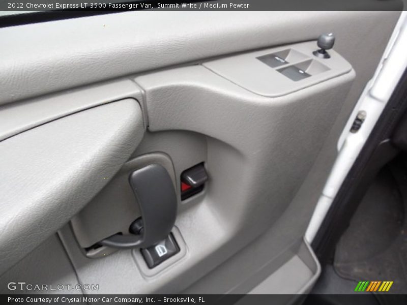 Summit White / Medium Pewter 2012 Chevrolet Express LT 3500 Passenger Van