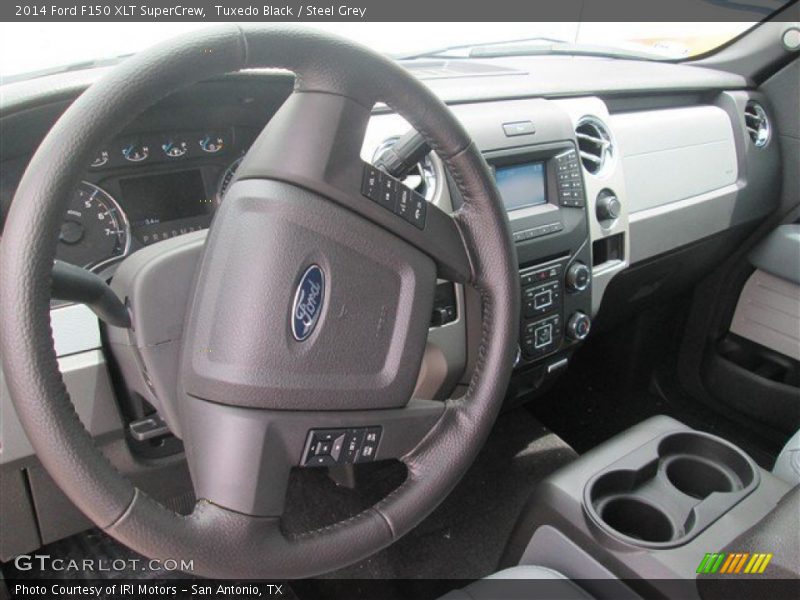 Tuxedo Black / Steel Grey 2014 Ford F150 XLT SuperCrew