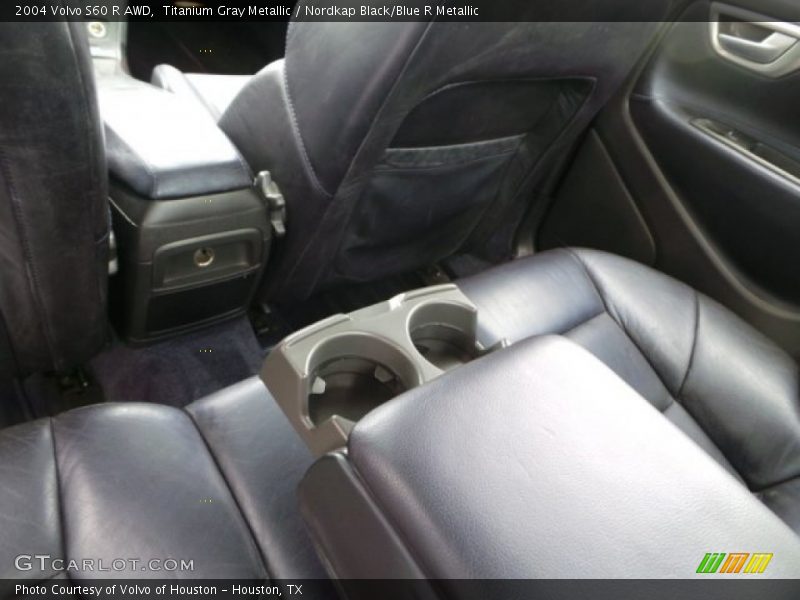 Titanium Gray Metallic / Nordkap Black/Blue R Metallic 2004 Volvo S60 R AWD