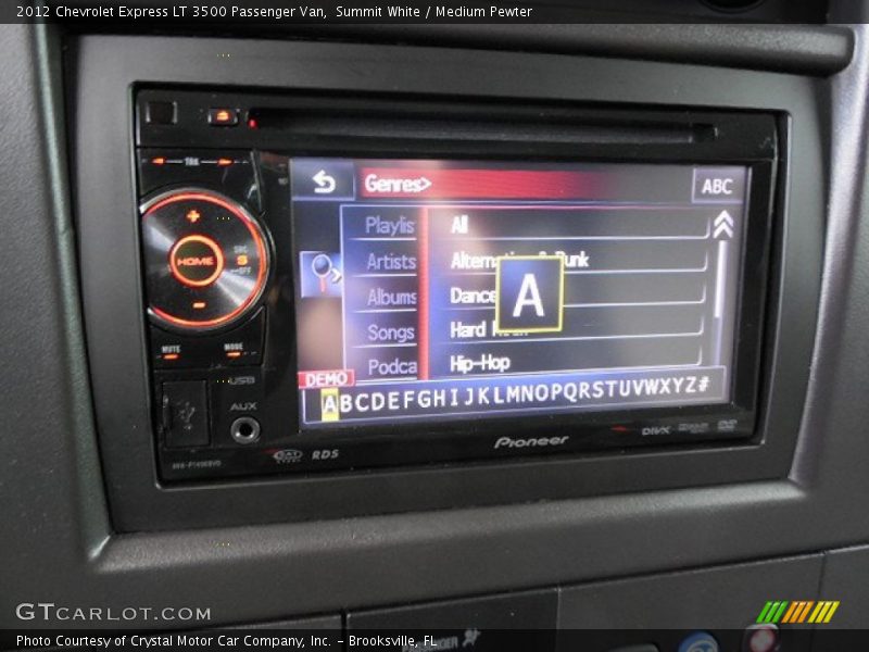 Summit White / Medium Pewter 2012 Chevrolet Express LT 3500 Passenger Van