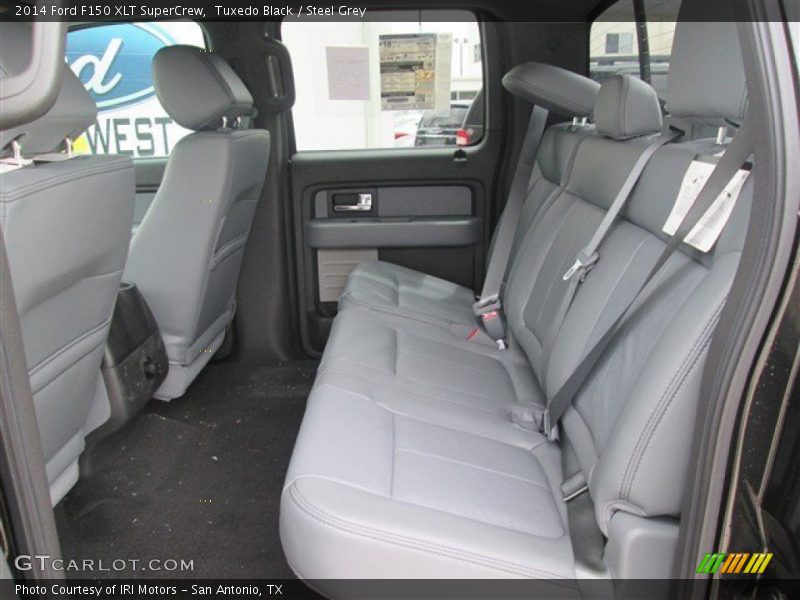 Tuxedo Black / Steel Grey 2014 Ford F150 XLT SuperCrew