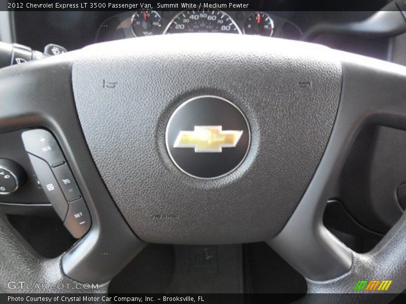 Summit White / Medium Pewter 2012 Chevrolet Express LT 3500 Passenger Van