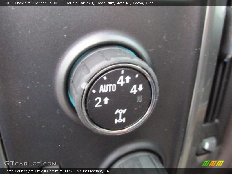 Deep Ruby Metallic / Cocoa/Dune 2014 Chevrolet Silverado 1500 LTZ Double Cab 4x4