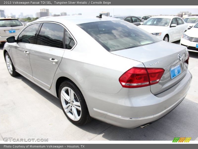 Tungsten Silver Metallic / Cornsilk Beige 2013 Volkswagen Passat TDI SEL