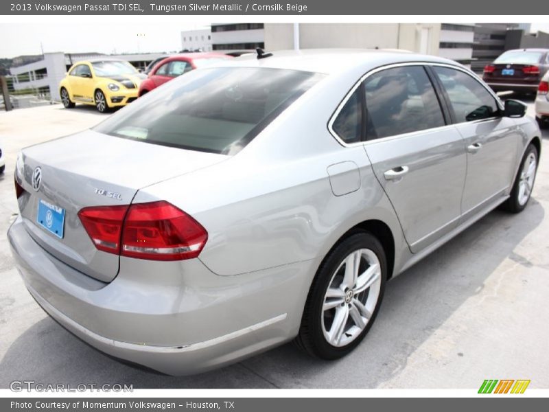 Tungsten Silver Metallic / Cornsilk Beige 2013 Volkswagen Passat TDI SEL