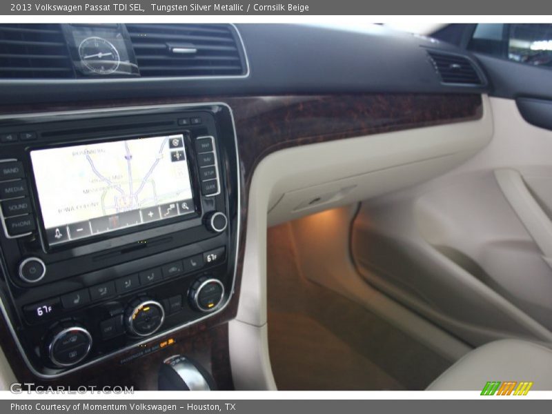 Tungsten Silver Metallic / Cornsilk Beige 2013 Volkswagen Passat TDI SEL