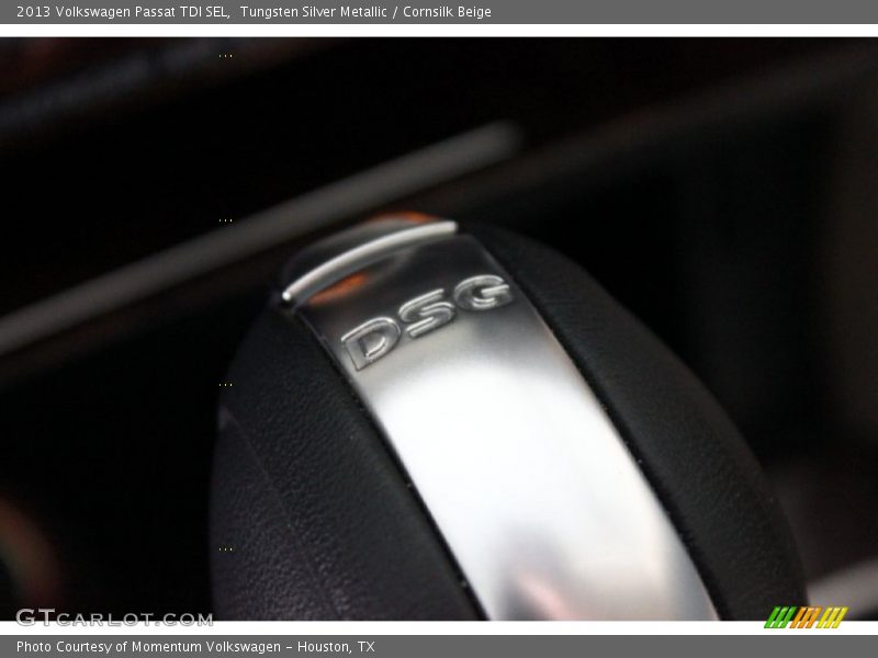 Tungsten Silver Metallic / Cornsilk Beige 2013 Volkswagen Passat TDI SEL