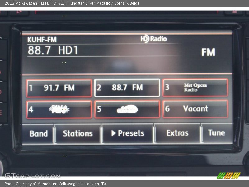 Tungsten Silver Metallic / Cornsilk Beige 2013 Volkswagen Passat TDI SEL