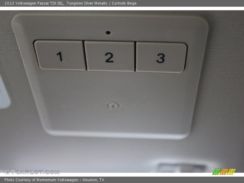Tungsten Silver Metallic / Cornsilk Beige 2013 Volkswagen Passat TDI SEL