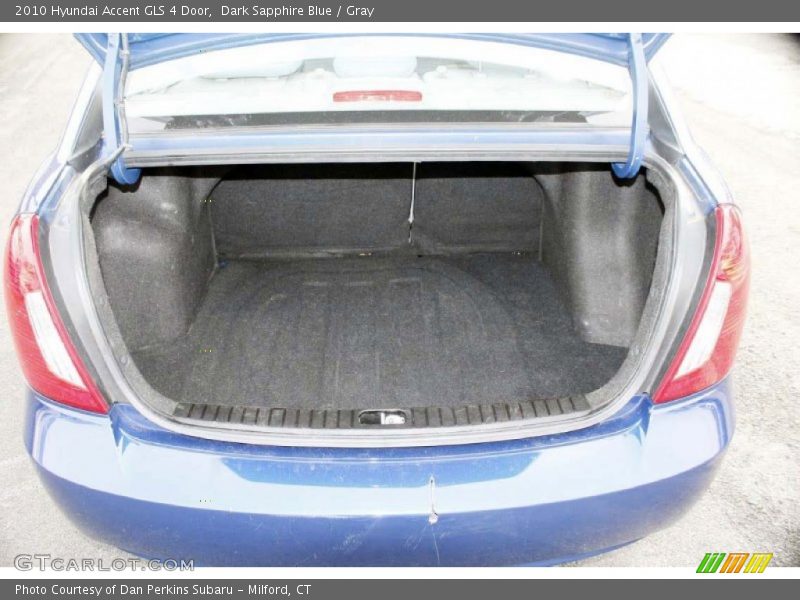 Dark Sapphire Blue / Gray 2010 Hyundai Accent GLS 4 Door