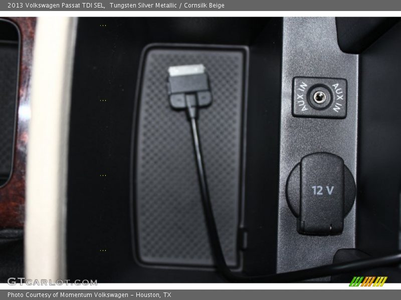 Tungsten Silver Metallic / Cornsilk Beige 2013 Volkswagen Passat TDI SEL