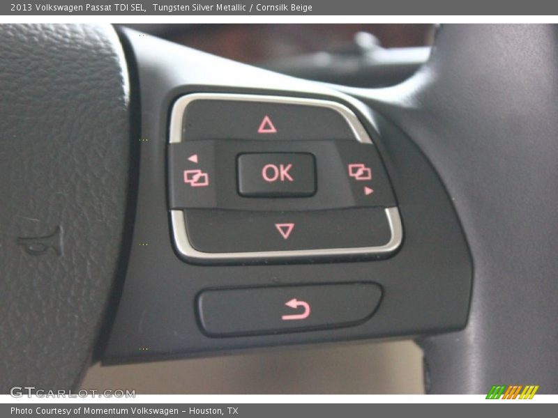 Tungsten Silver Metallic / Cornsilk Beige 2013 Volkswagen Passat TDI SEL