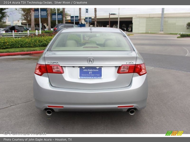 Silver Moon / Graystone 2014 Acura TSX Technology Sedan