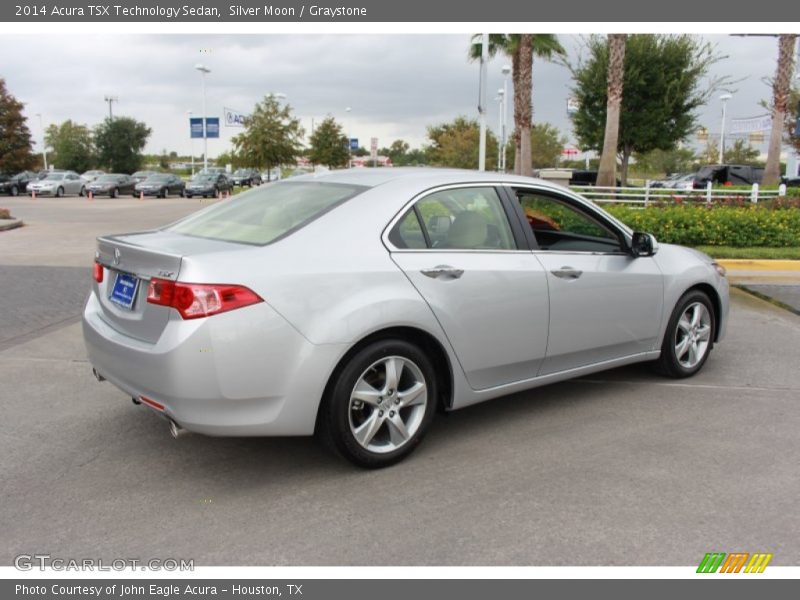 Silver Moon / Graystone 2014 Acura TSX Technology Sedan