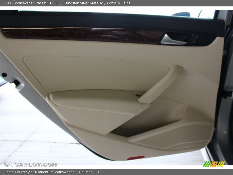 Tungsten Silver Metallic / Cornsilk Beige 2013 Volkswagen Passat TDI SEL