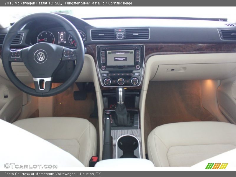 Tungsten Silver Metallic / Cornsilk Beige 2013 Volkswagen Passat TDI SEL