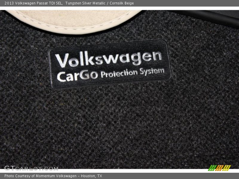 Tungsten Silver Metallic / Cornsilk Beige 2013 Volkswagen Passat TDI SEL