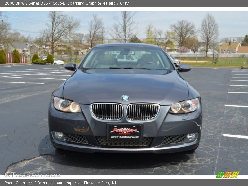 Sparkling Graphite Metallic / Gray 2008 BMW 3 Series 335xi Coupe