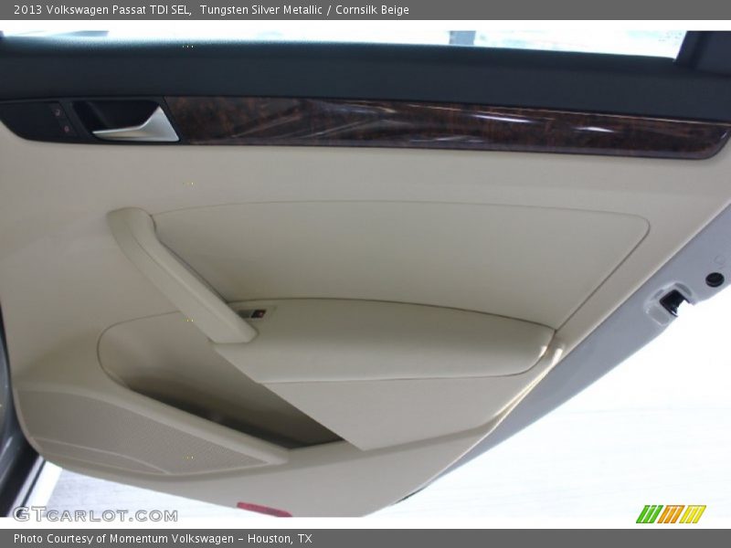 Tungsten Silver Metallic / Cornsilk Beige 2013 Volkswagen Passat TDI SEL