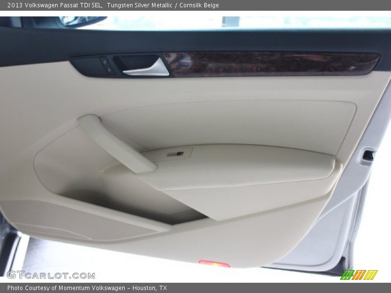Tungsten Silver Metallic / Cornsilk Beige 2013 Volkswagen Passat TDI SEL