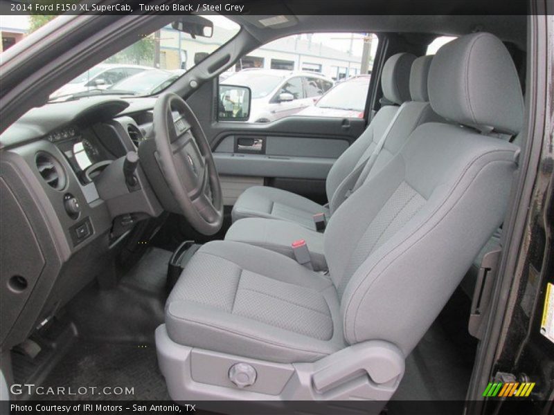 Tuxedo Black / Steel Grey 2014 Ford F150 XL SuperCab