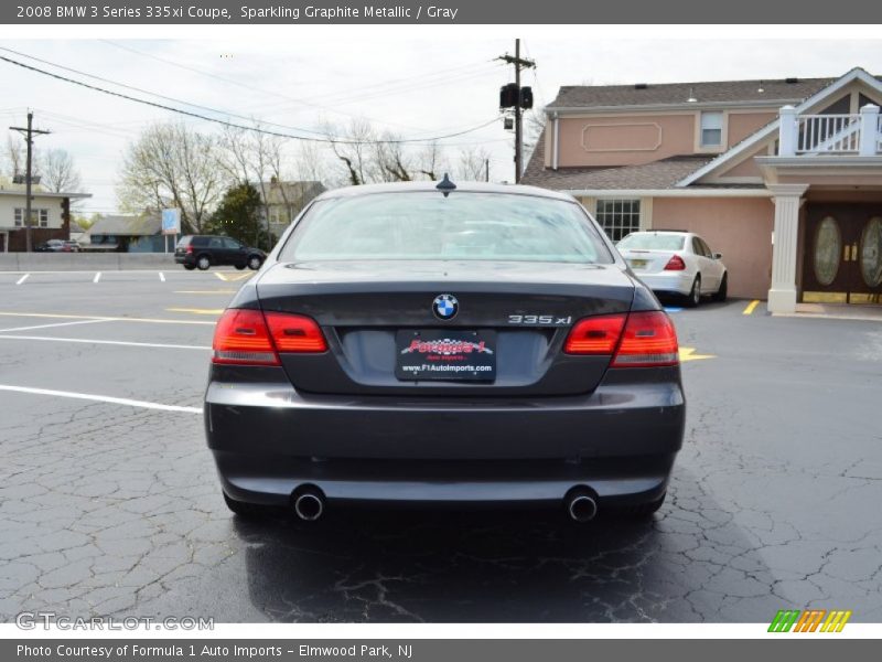 Sparkling Graphite Metallic / Gray 2008 BMW 3 Series 335xi Coupe