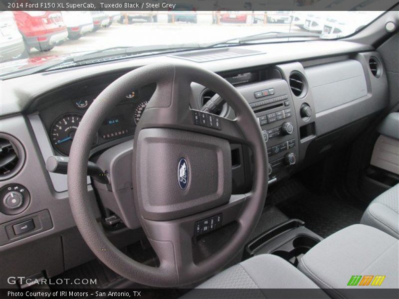 Tuxedo Black / Steel Grey 2014 Ford F150 XL SuperCab
