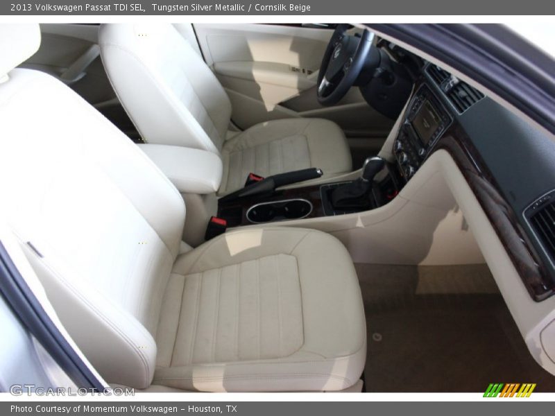 Tungsten Silver Metallic / Cornsilk Beige 2013 Volkswagen Passat TDI SEL