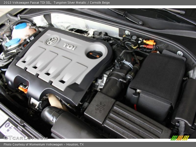 Tungsten Silver Metallic / Cornsilk Beige 2013 Volkswagen Passat TDI SEL