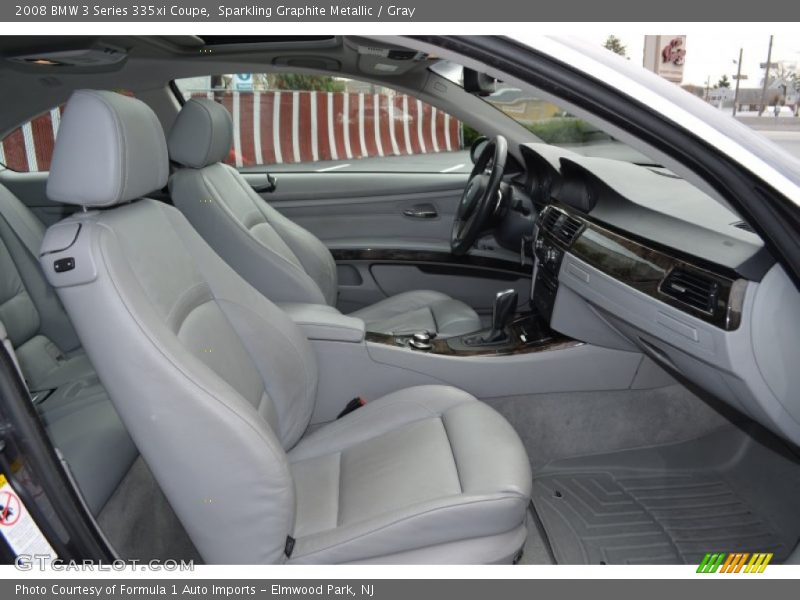 Sparkling Graphite Metallic / Gray 2008 BMW 3 Series 335xi Coupe